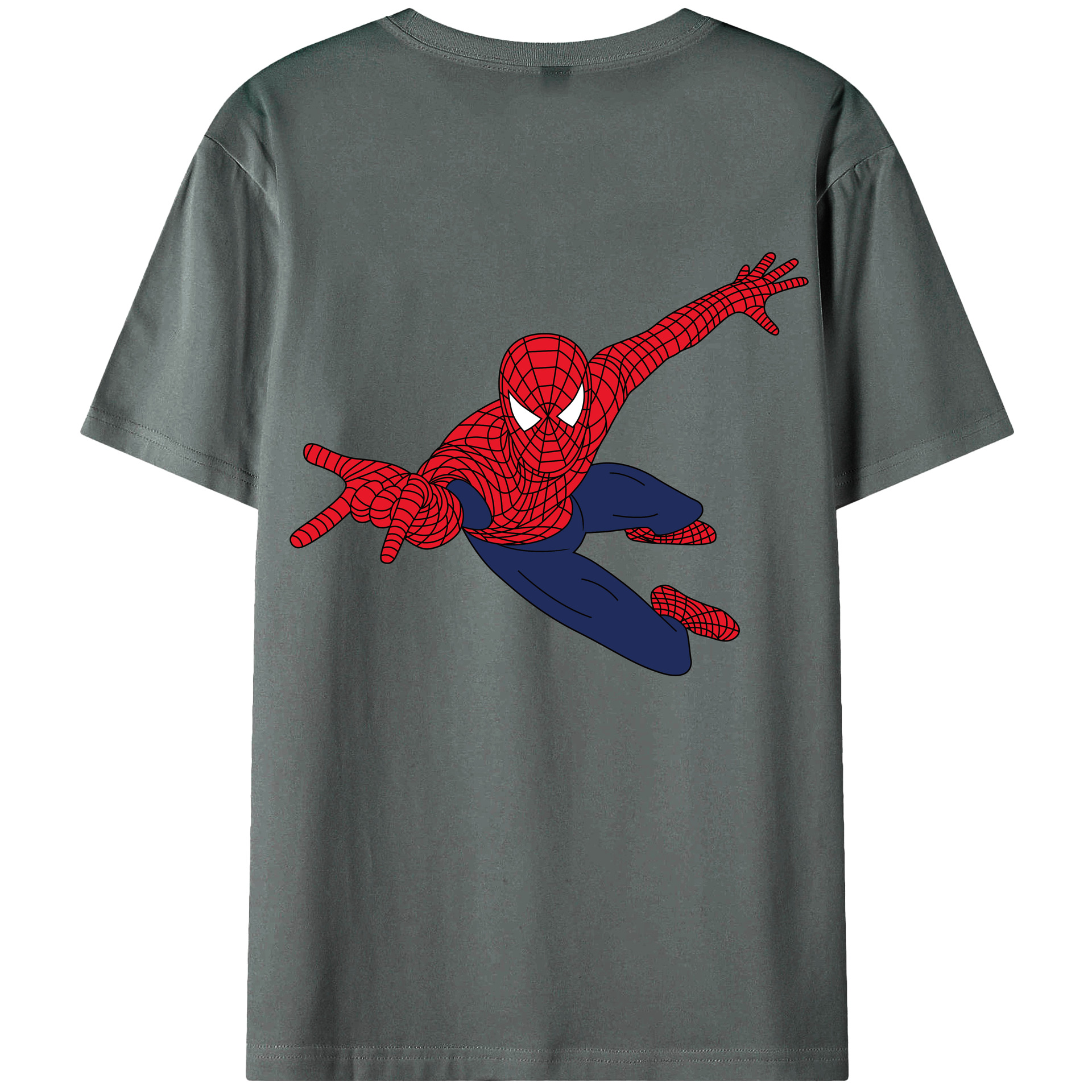 （画像用） アベンジャーズ The Avengers 綿100％ メンズ半袖Tシャツ（バックプリント） 通気性
